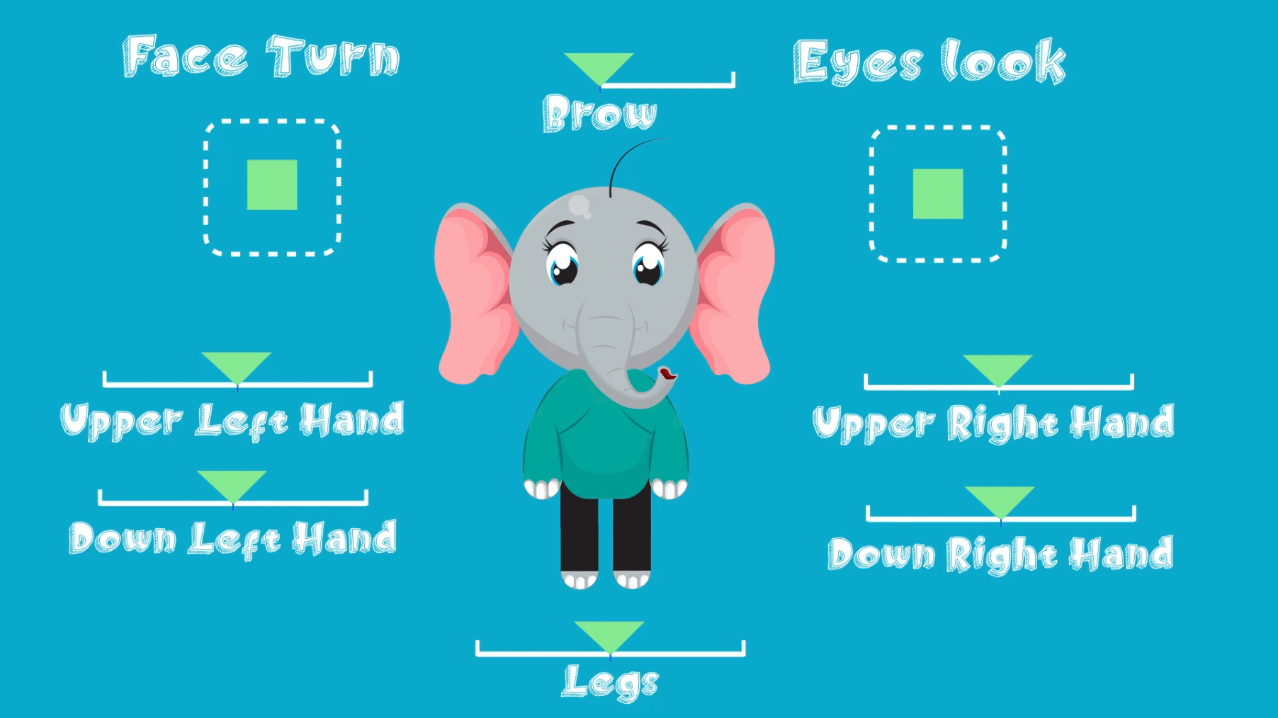 elephanto fully riging character by Islam Abu Shuaala